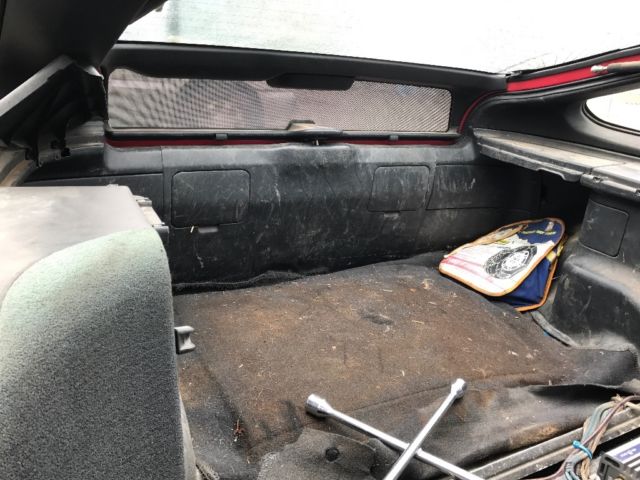 1990 Red Honda CRX Hatchback