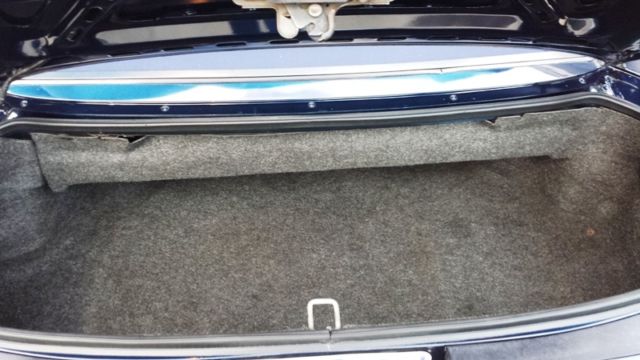 1990 Blue Ford Mustang Convertible