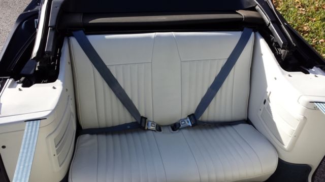 1990 Blue Ford Mustang Convertible