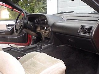 1991 Red Ford Thunderbird Coupe