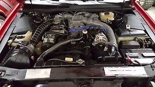 1991 Red Ford Thunderbird Coupe