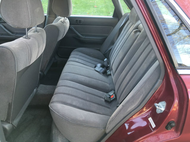 1991 Medium Red Pearl Toyota Camry Sedan