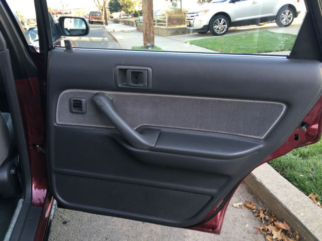 1991 Medium Red Pearl Toyota Camry Sedan