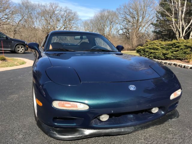1993 Blue Green Mazda RX-7