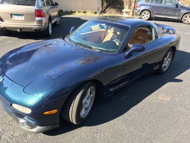 1993 Blue Green Mazda RX-7