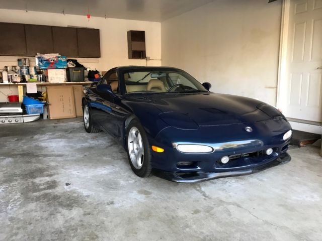 1993 Blue Green Mazda RX-7