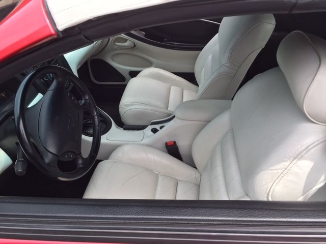 1994 Red Ford Mustang Convertible