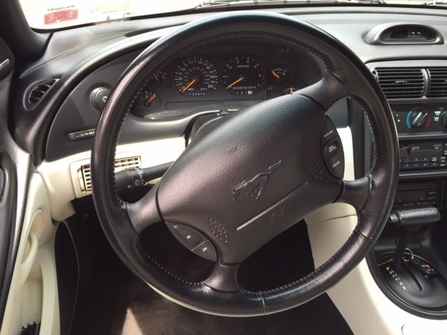 1994 Red Ford Mustang Convertible