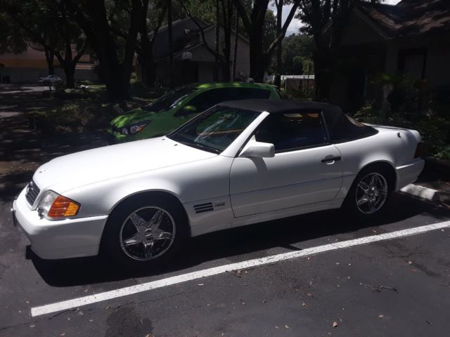 1994 Polar white Mercedes-Benz SL-Class Convertible