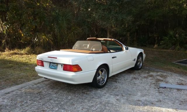 1994 Polar white Mercedes-Benz SL-Class Convertible