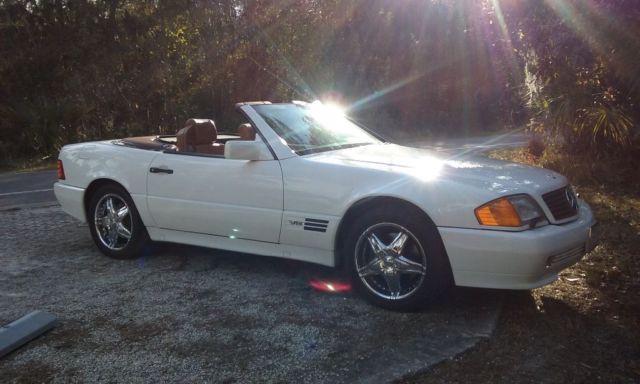 1994 Polar white Mercedes-Benz SL-Class Convertible