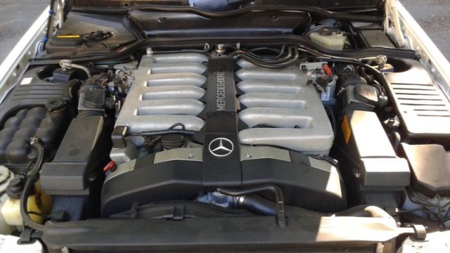 1994 Polar white Mercedes-Benz SL-Class Convertible