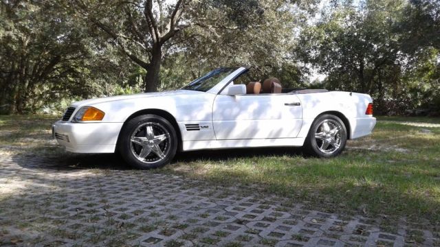 1994 Polar white Mercedes-Benz SL-Class Convertible