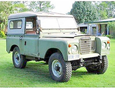 1973 Green Land Rover Series 3  SWB Wagon