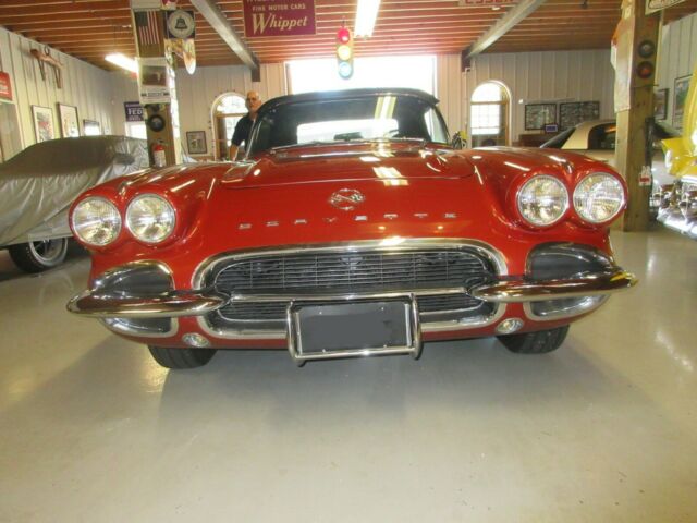 1962 Honduras Maroon Chevrolet Corvette Convertible