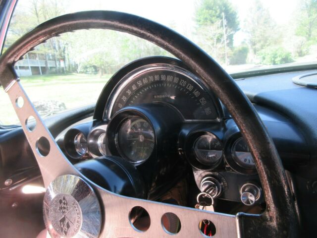 1962 Honduras Maroon Chevrolet Corvette Convertible