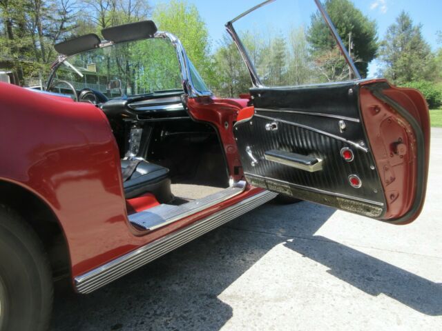 1962 Honduras Maroon Chevrolet Corvette Convertible
