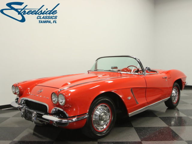 1962 Red Chevrolet Corvette Convertible