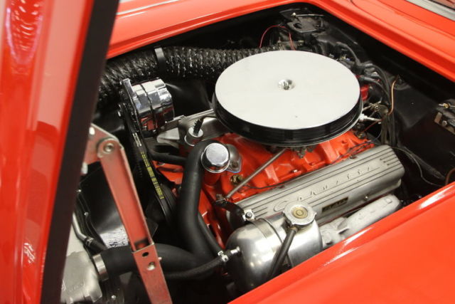 1962 Red Chevrolet Corvette Convertible