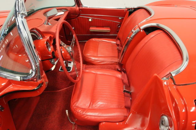 1962 Red Chevrolet Corvette Convertible