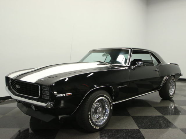 1969 Black Chevrolet Camaro RS Coupe