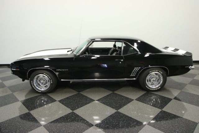 1969 Black Chevrolet Camaro RS Coupe