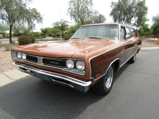 1969 Bronze Dodge Coronet Wagon