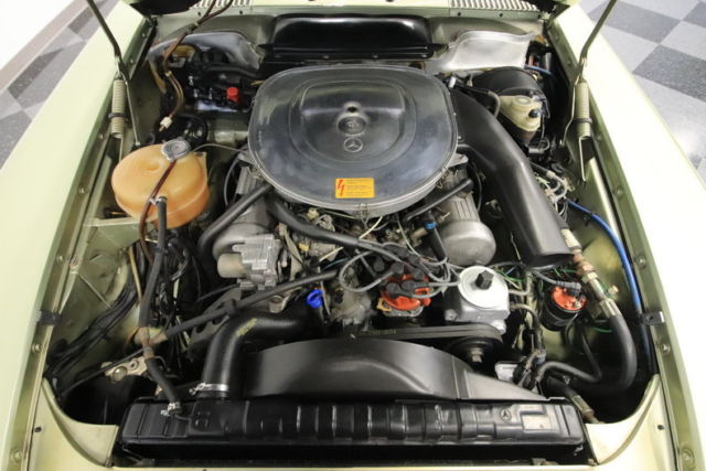 1985 Green Mercedes-Benz 380SL Convertible