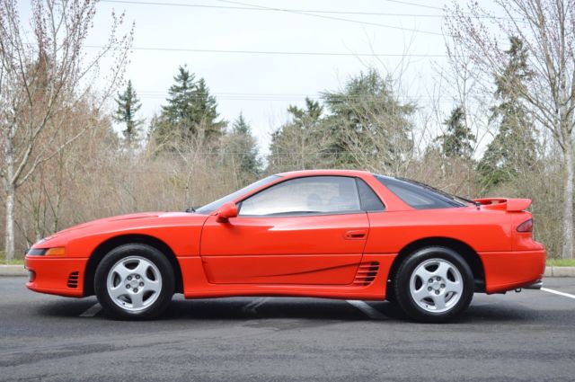 1993 Red Mitsubishi 3000GT Hatchback