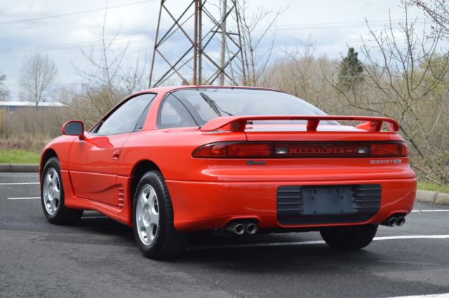 1993 Red Mitsubishi 3000GT Hatchback