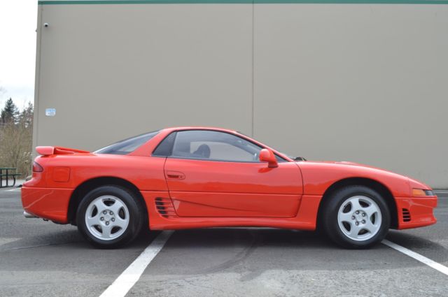 1993 Red Mitsubishi 3000GT Hatchback