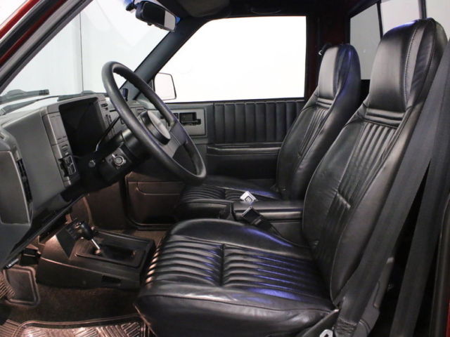 1991 Red Chevrolet S-10 Pickup (Truck)