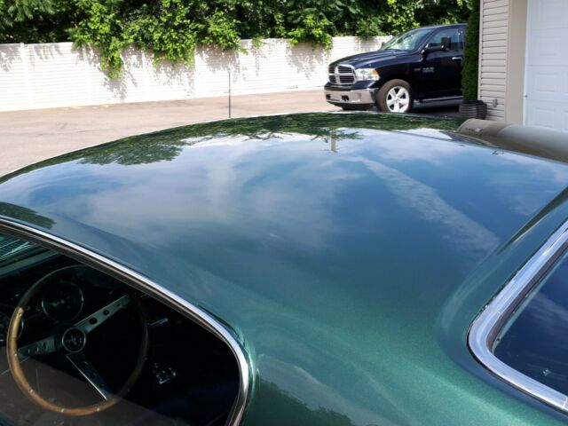 1968 Green Ford Mustang Fastback