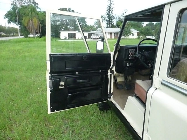 1982 Beige Land Rover Defender SUV