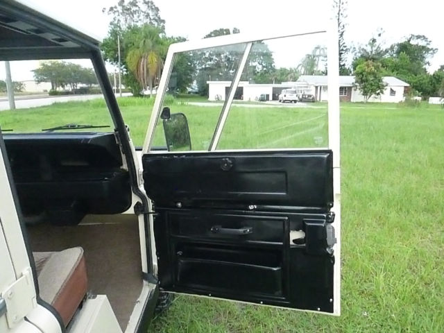 1982 Beige Land Rover Defender SUV