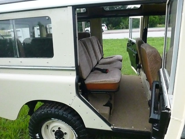 1982 Beige Land Rover Defender SUV