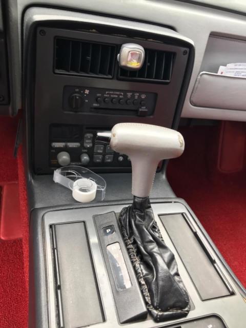 1984 White Pontiac Fiero