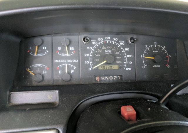 1994 Black Ford F-150 Standard Cab Pickup