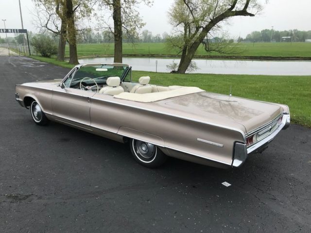 1965 Mauve Chrysler 300L Convertible