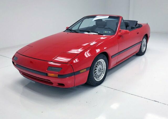 1988 Red Mazda RX-7 Convertible