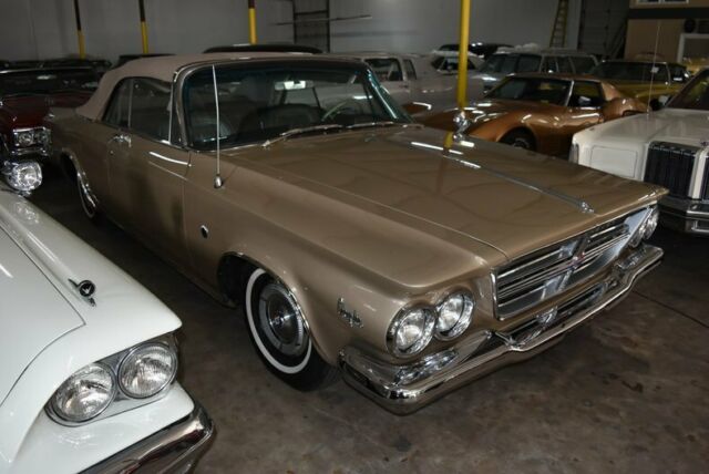 1964 Champagne Chrysler 300 Series Convertible