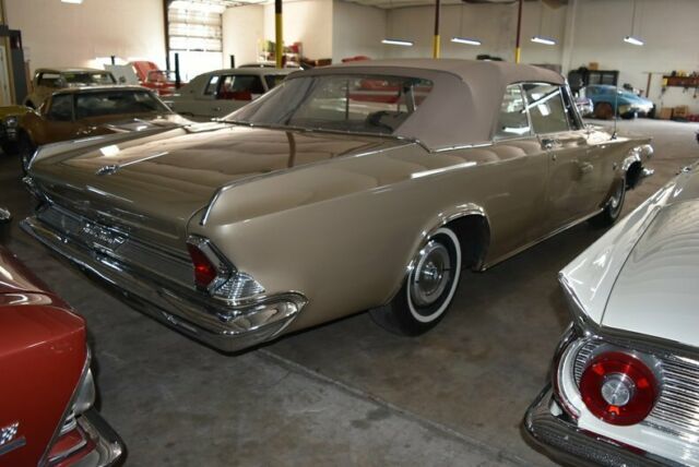1964 Champagne Chrysler 300 Series Convertible