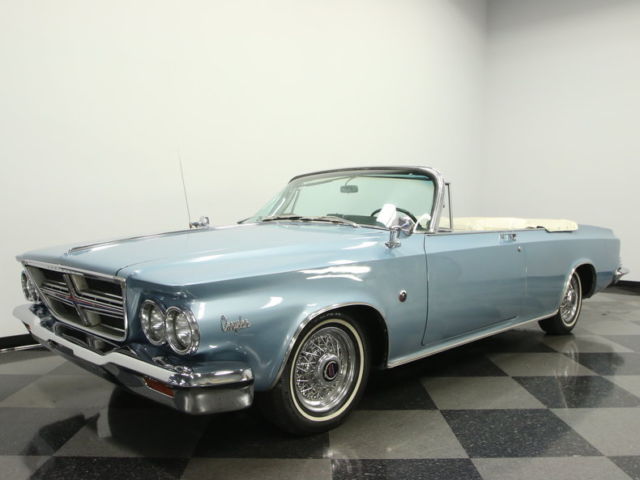 1964 Blue Chrysler 300K Convertible
