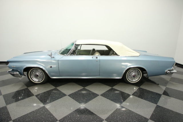 1964 Blue Chrysler 300K Convertible