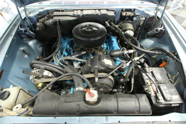 1964 Blue Chrysler 300K Convertible