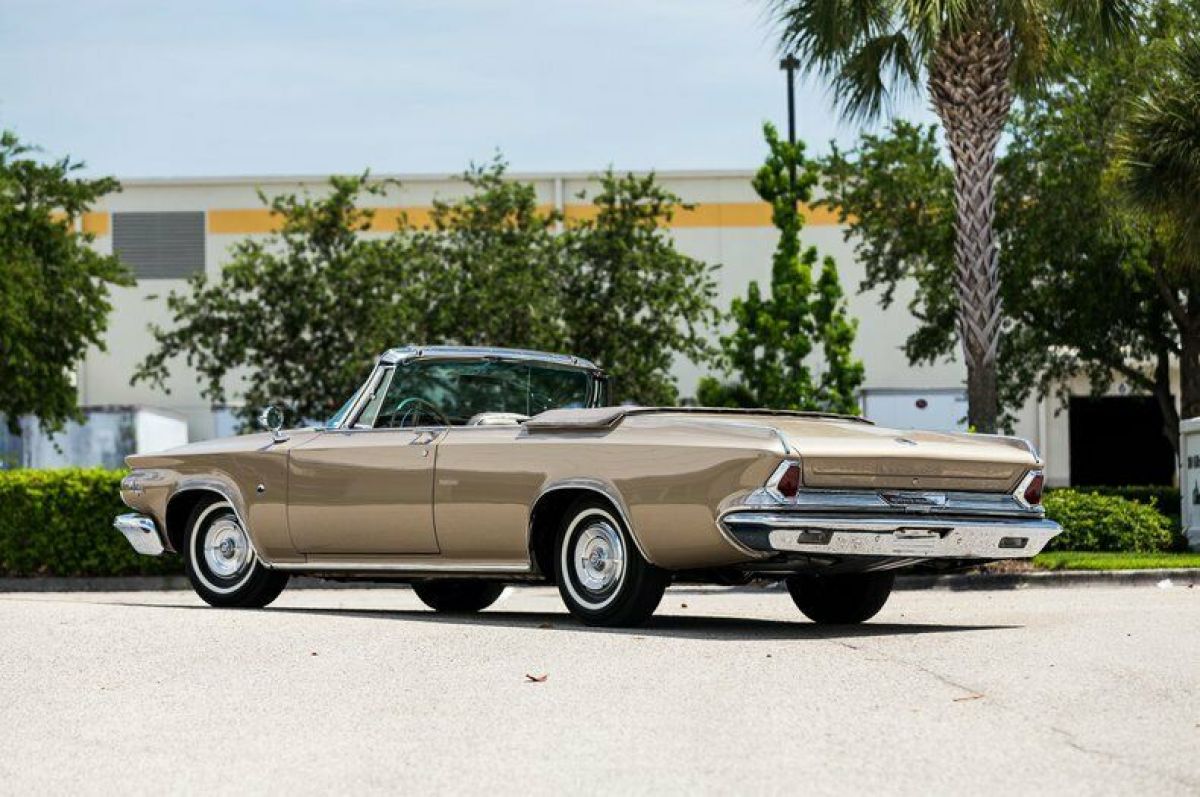 1964 Champagne Chrysler 300 Series Convertible
