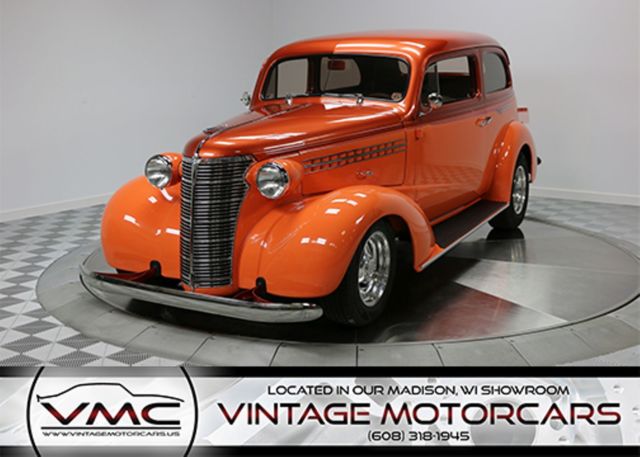 1938 Orange Chevrolet Sedan Flatback Sedan