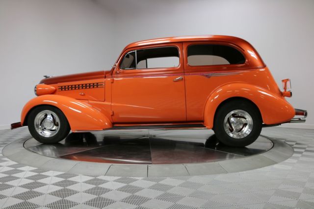 1938 Orange Chevrolet Sedan Flatback Sedan