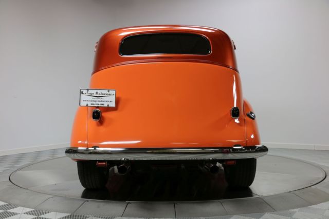 1938 Orange Chevrolet Sedan Flatback Sedan