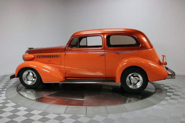 1938 Orange Chevrolet Sedan Flatback Sedan